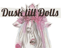 Tablet Screenshot of dusktilldolls.blogspot.com