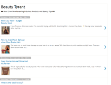 Tablet Screenshot of beauty-tyrant.blogspot.com