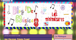 Desktop Screenshot of losminimozarts.blogspot.com