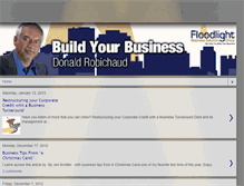 Tablet Screenshot of donaldrobichaud.blogspot.com