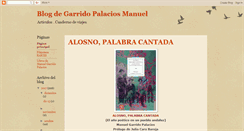 Desktop Screenshot of manuelgarridopalacios.blogspot.com