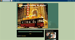 Desktop Screenshot of chicagotrolley.blogspot.com