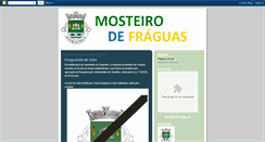 Desktop Screenshot of freguesiademosteirodefraguas.blogspot.com