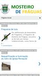 Mobile Screenshot of freguesiademosteirodefraguas.blogspot.com