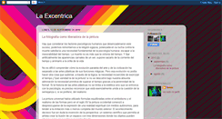 Desktop Screenshot of laexcentrica.blogspot.com