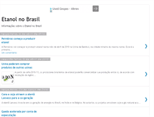 Tablet Screenshot of alcoolbrasil.blogspot.com