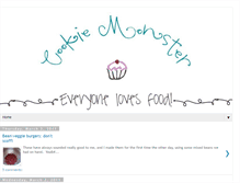 Tablet Screenshot of cookinmonster.blogspot.com