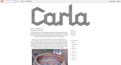 Desktop Screenshot of carlagrbac.blogspot.com