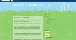 Desktop Screenshot of beanstalkmediauk.blogspot.com