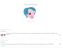 Tablet Screenshot of nicolekozak.blogspot.com