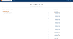 Desktop Screenshot of funtasticuss.blogspot.com