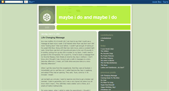 Desktop Screenshot of maybeido.blogspot.com