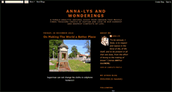 Desktop Screenshot of anna-lys.blogspot.com