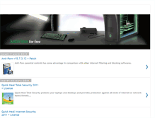 Tablet Screenshot of antivirus-4-free.blogspot.com