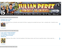 Tablet Screenshot of julianperezconquerstheuniverse.blogspot.com