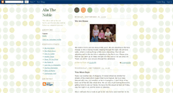 Desktop Screenshot of aliathenoble.blogspot.com