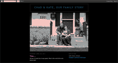 Desktop Screenshot of chadandkateourfamilystory.blogspot.com