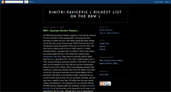 Desktop Screenshot of dimitripavicevic.blogspot.com