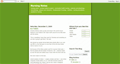Desktop Screenshot of notes-nursing.blogspot.com