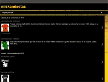 Tablet Screenshot of miscamisetas-miskamisetas.blogspot.com