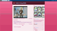 Desktop Screenshot of dailylivingskills.blogspot.com