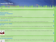 Tablet Screenshot of enxovaisfinos.blogspot.com