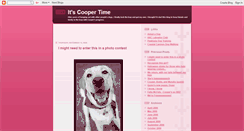 Desktop Screenshot of coopertime.blogspot.com