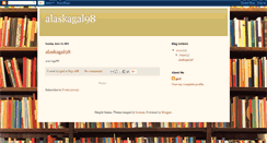 Desktop Screenshot of alaskagal98.blogspot.com