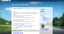 Desktop Screenshot of alatmuziktradisional-tba.blogspot.com