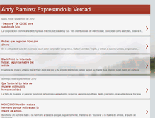 Tablet Screenshot of andyramirezexpresandolaverdad.blogspot.com