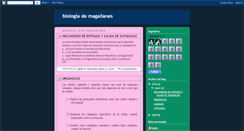 Desktop Screenshot of biologiademagallanes.blogspot.com