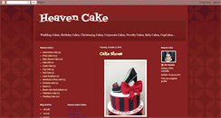 Desktop Screenshot of heavencake.blogspot.com