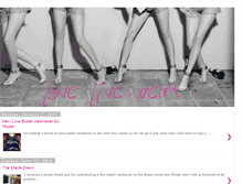 Tablet Screenshot of loveliveandwear.blogspot.com