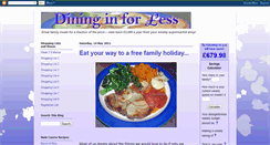 Desktop Screenshot of dininginforless.blogspot.com