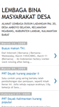 Mobile Screenshot of lembagabinamasyarakatdesa.blogspot.com