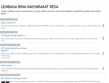 Tablet Screenshot of lembagabinamasyarakatdesa.blogspot.com