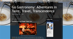 Desktop Screenshot of gogastronomy.blogspot.com