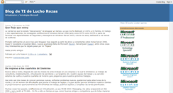 Desktop Screenshot of luchorozas-ti.blogspot.com
