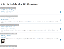Tablet Screenshot of giftshopdiary.blogspot.com