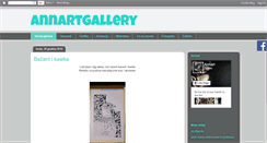 Desktop Screenshot of annartgallery.blogspot.com