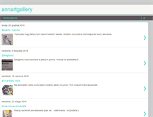 Tablet Screenshot of annartgallery.blogspot.com