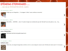 Tablet Screenshot of efemeraseternidades.blogspot.com