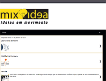 Tablet Screenshot of mixideawebdesign.blogspot.com