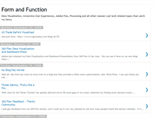 Tablet Screenshot of form-function.blogspot.com