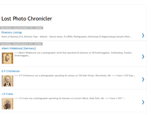 Tablet Screenshot of lostphotochronicler.blogspot.com