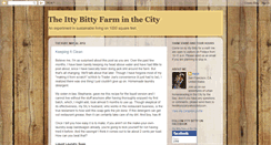 Desktop Screenshot of ittybittyfarminthecity.blogspot.com