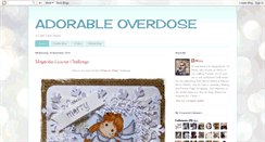 Desktop Screenshot of adorableoverdose.blogspot.com