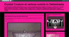 Desktop Screenshot of crystalcoutureatdebenhams.blogspot.com