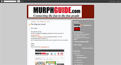 Desktop Screenshot of murphguide.blogspot.com
