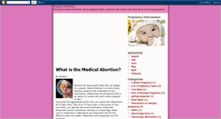 Desktop Screenshot of getpregnancyinformation.blogspot.com